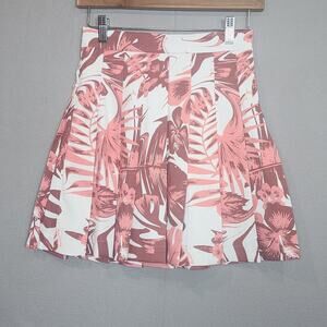 NWT J. Lindeberg Womens Adina Golf Tennis Skort XS Hibiscus Pink Stretch Wicking